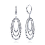 Sterling Silver (925) Earring EG14171SVJJJ