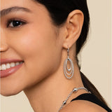Sterling Silver (925) Earring EG14171SVJJJ