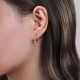 Sterling Silver (925) Earring EG14660SVJJJ