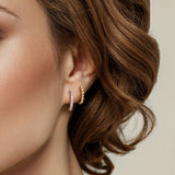 14K Yellow Gold Earring EG14526Y45JJ