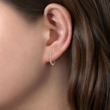 14K Yellow Gold Earring EG11122Y45JJ