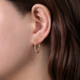14K Yellow Gold Earring EG13911Y4JJJ