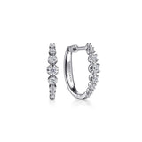 14K White Gold Earring EG14655W45JJ