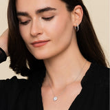 14K White Gold Earring EG14655W45JJ