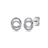 Sterling Silver (925) Earring EG14017SVJJJ
