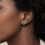 Sterling Silver (925) Earring EG14017SVJJJ