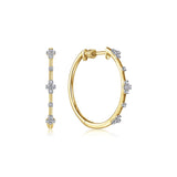 14K Yellow Gold Earring EG13672Y45JJ