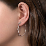 14K White Gold Earring EG13673W45JJ