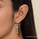 14K White Gold Earring EG13673W45JJ