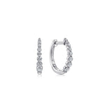 14K White Gold Earring EG13835W45JJ