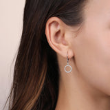 14K White Gold Earring EG13849W45JJ