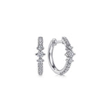 14K White Gold Earring EG14522W45JJ
