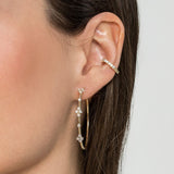14K Yellow Gold Earring EG12930VY45JJ