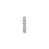 14K White Gold Earring EG14250W45JJ