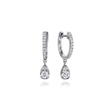 14K White Gold Earring EG15069W45JJ
