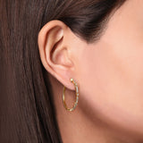 14K Yellow Gold Earring EG13964Y45JJ