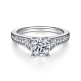 14K White Gold Engagement Ring ER6664W44JJ