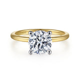 14K Yellow Gold, 14K White Gold Engagement Ring ER15960R6M4JJJ