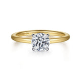 14K Yellow Gold, 14K White Gold Engagement Ring ER15972O8M44JJ