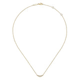 14K White Gold Necklace NK5424Y45JJ
