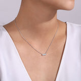 14K White Gold Necklace NK4943W45JJ