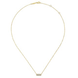 14K White Gold Necklace NK4943Y45JJ