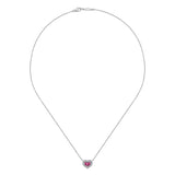 14K White Gold Necklace NK1002W45RA