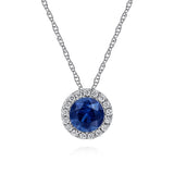 14K White Gold Necklace NK2824W45SA