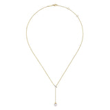 14K White Gold Necklace NK5963Y45PL