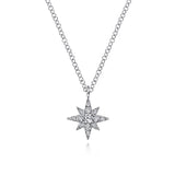 14K White Gold Necklace NK6126W45JJ