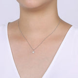 14K White Gold Necklace NK6126W45JJ