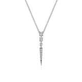 14K White Gold Necklace NK6187W45JJ
