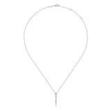 14K White Gold Necklace NK6187W45JJ