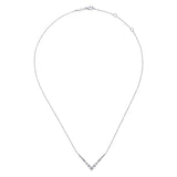 14K White Gold Necklace NK6188W45JJ