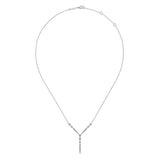 14K White Gold Necklace NK6654W45JJ