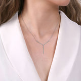 14K White Gold Necklace NK6654W45JJ