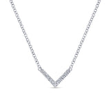 14K White Gold Necklace NK5423W45JJ
