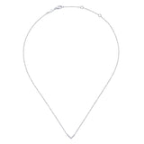 14K White Gold Necklace NK5423W45JJ