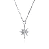 14K White Gold Necklace NK4847W45JJ