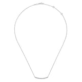 14K White Gold Necklace NK4273W45JJ