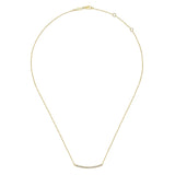 14K White Gold Necklace NK4273Y45JJ