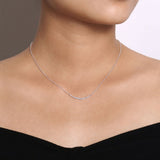 14K White Gold Necklace NK4942W45JJ