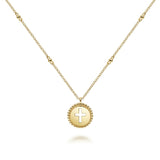 14K White Gold Necklace NK6490Y4JJJ