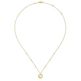 14K White Gold Necklace NK6490Y4JJJ