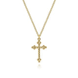 14K White Gold Necklace NK6492Y4JJJ