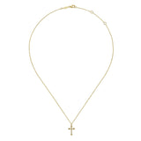 14K White Gold Necklace NK6492Y4JJJ