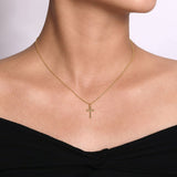 14K White Gold Necklace NK6492Y4JJJ