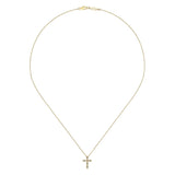14K White Gold Necklace NK2210Y45JJ