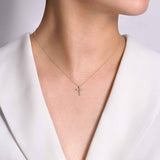14K White Gold Necklace NK2210Y45JJ