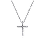 14K White Gold Necklace NK2658W45JJ